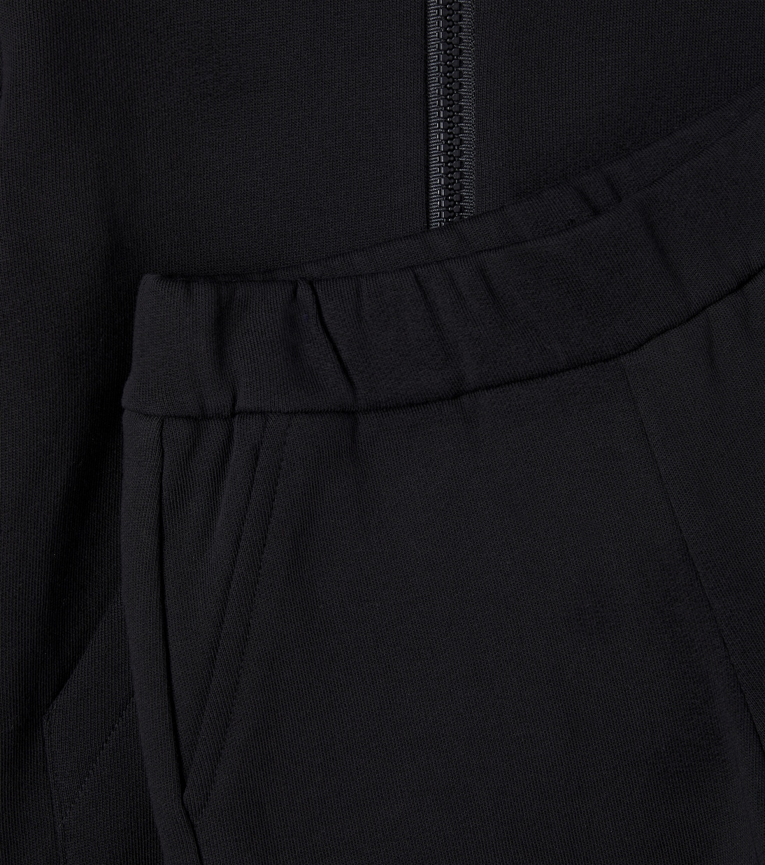 Cotton jersey hoodie and sweatpants set | Moncler Enfant