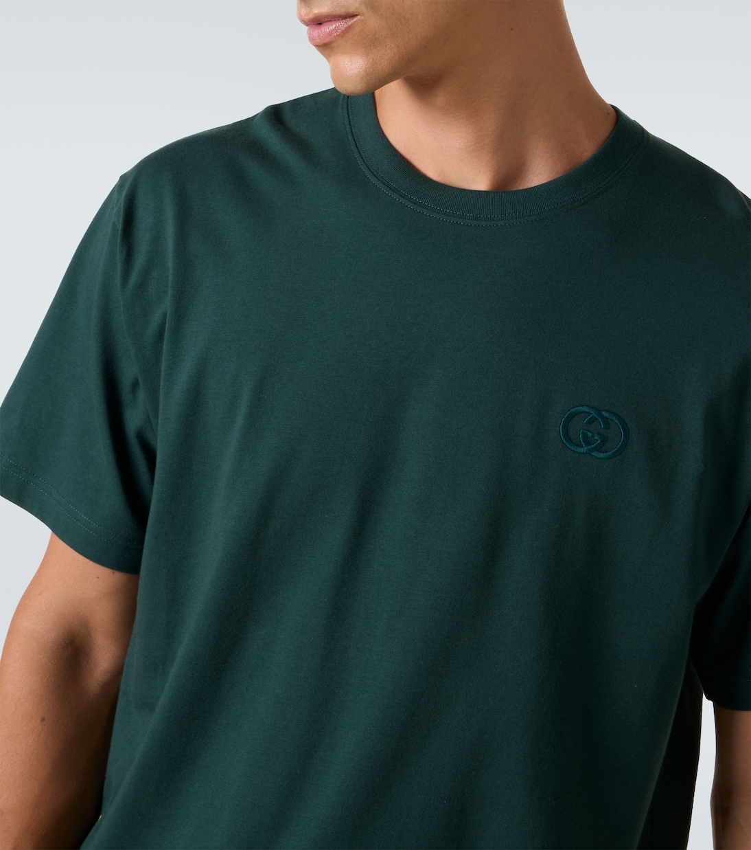 T-shirt Double G en coton | Gucci