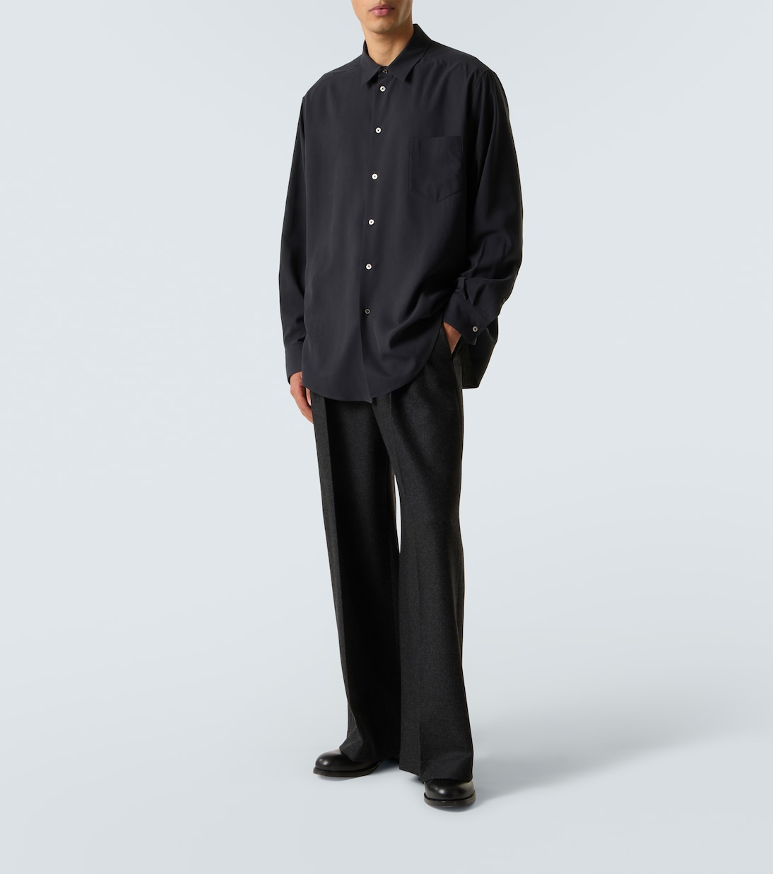 Briar silk shirt | The Row