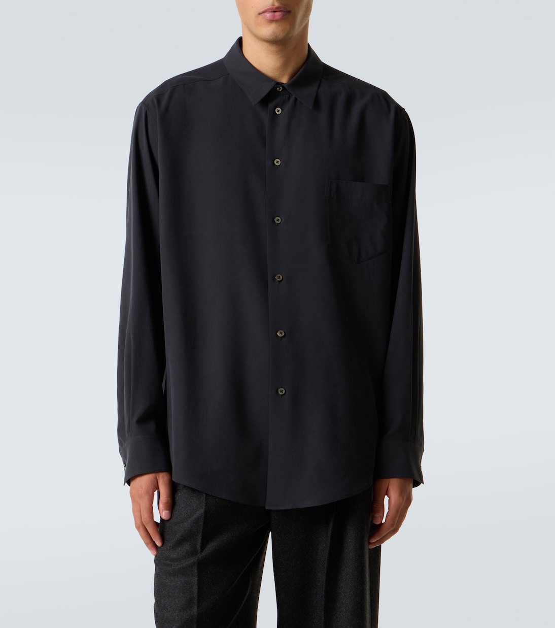 Briar silk shirt | The Row