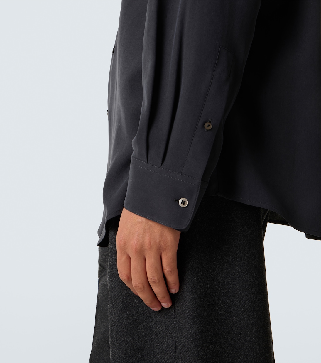 Briar silk shirt | The Row