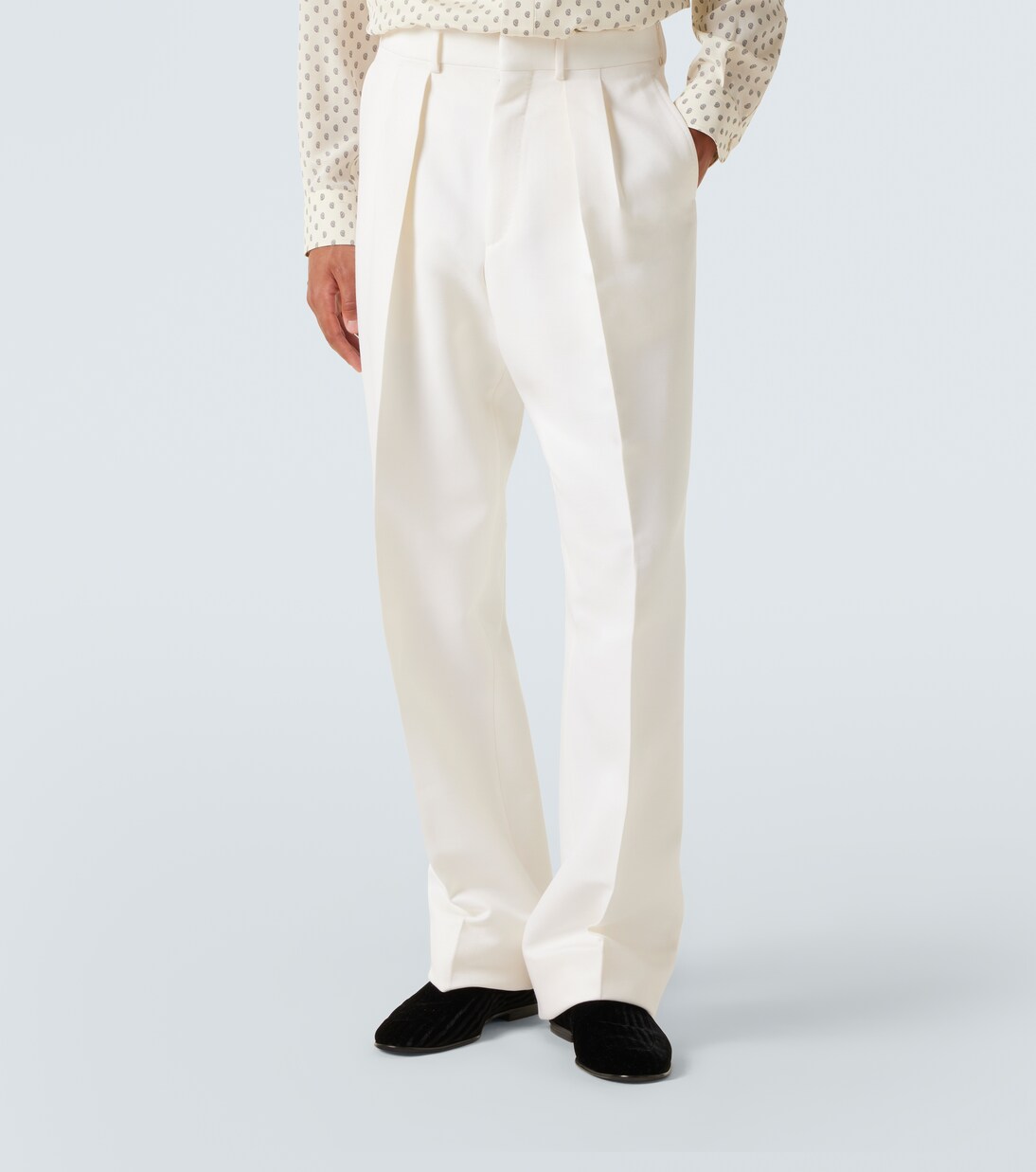 Pantalon de costume en laine et soie | Tom Ford