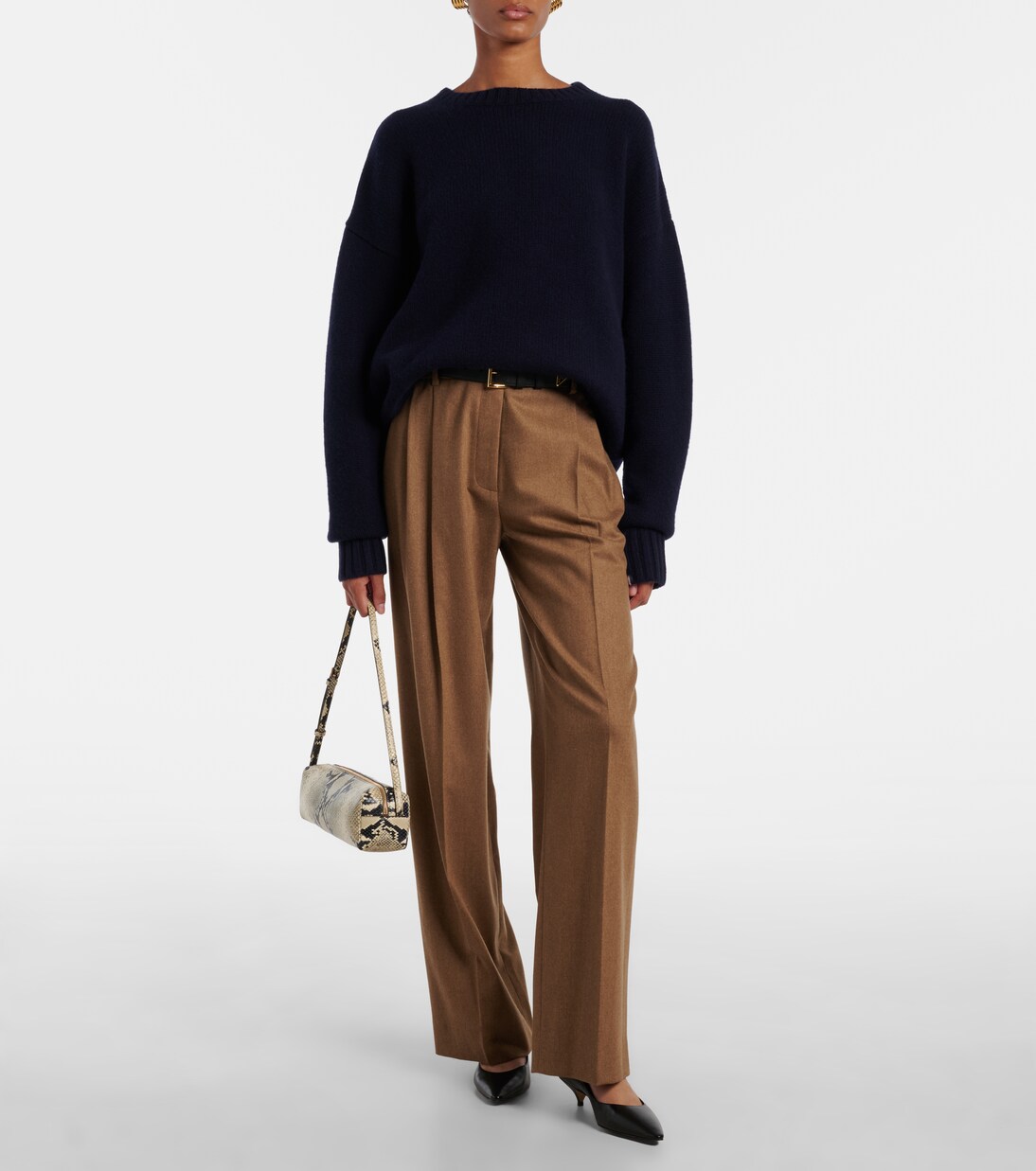 Lovely ribbed-knit cashmere sweater  | Extreme Cashmere