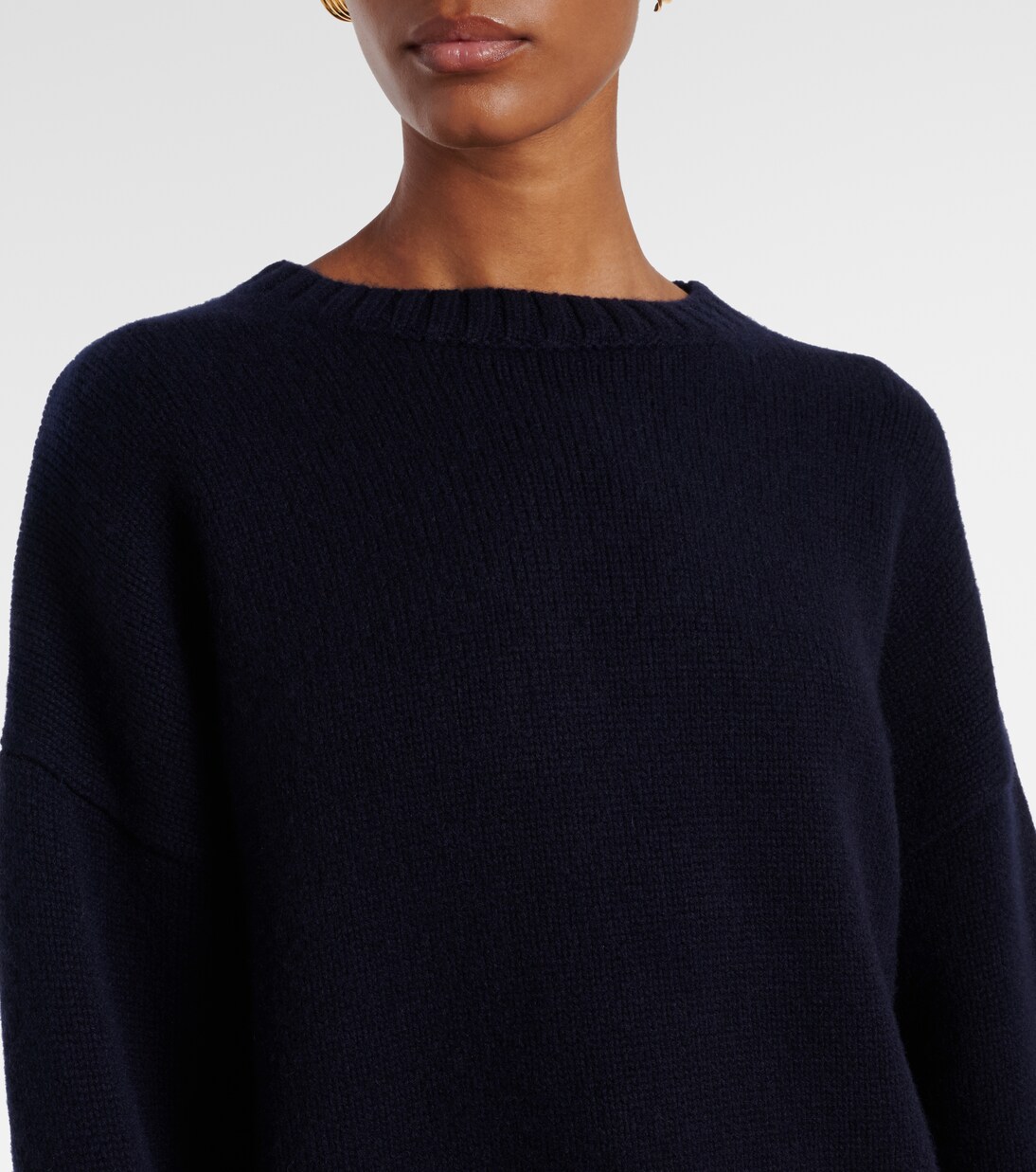 Lovely ribbed-knit cashmere sweater  | Extreme Cashmere