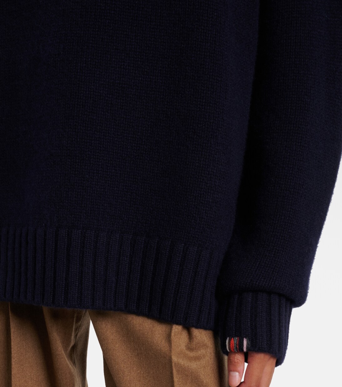 Lovely ribbed-knit cashmere sweater  | Extreme Cashmere