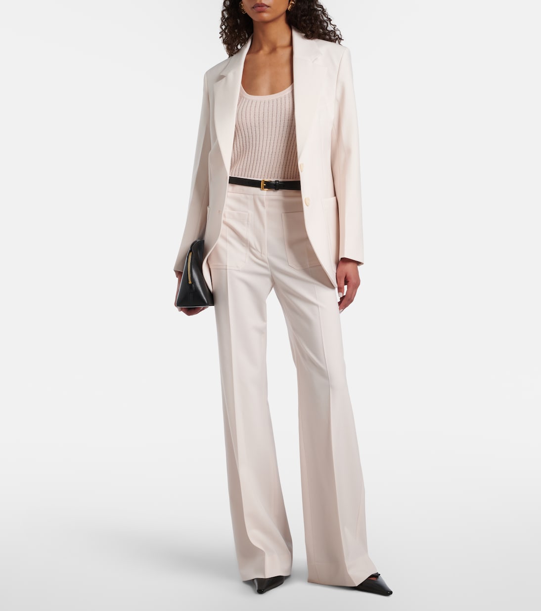 Alina high-rise wide-leg pants | Victoria Beckham