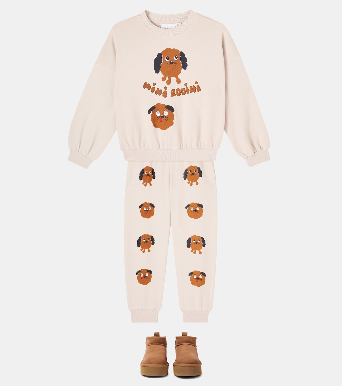 Jogginghose Doggies aus Baumwolle | Mini Rodini