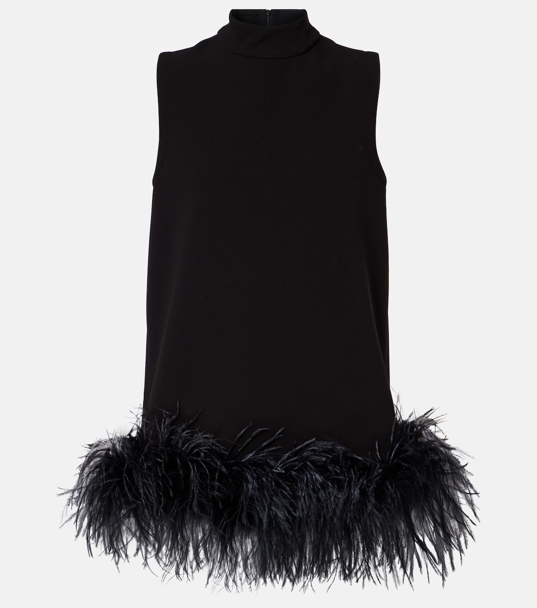 Feather-trimmed top | Max Mara