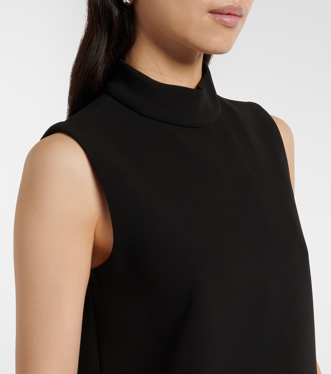Feather-trimmed top | Max Mara