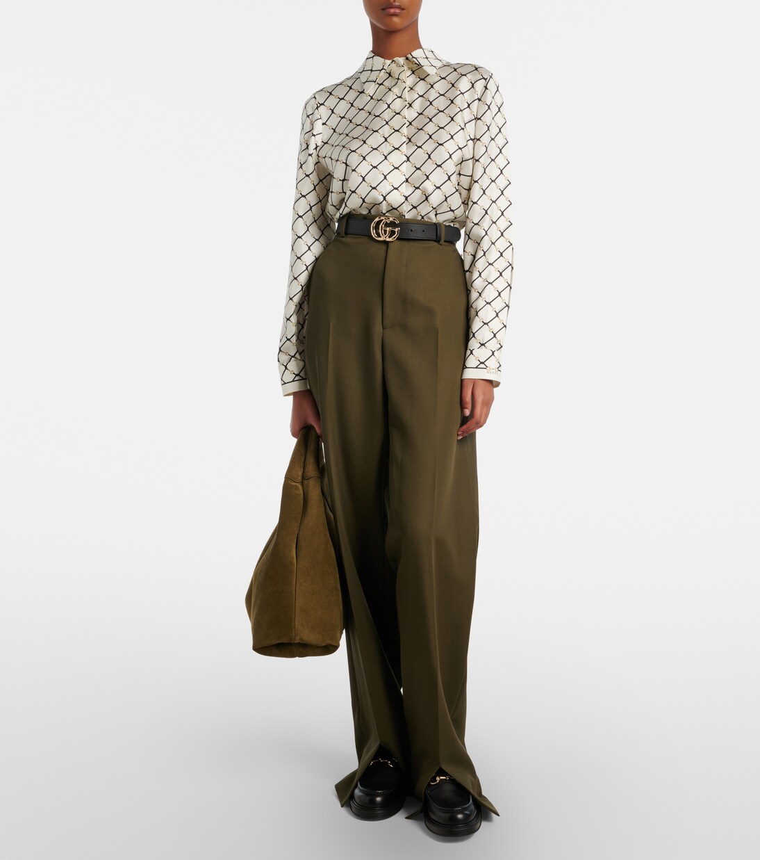 Horsebit leather loafers | Gucci