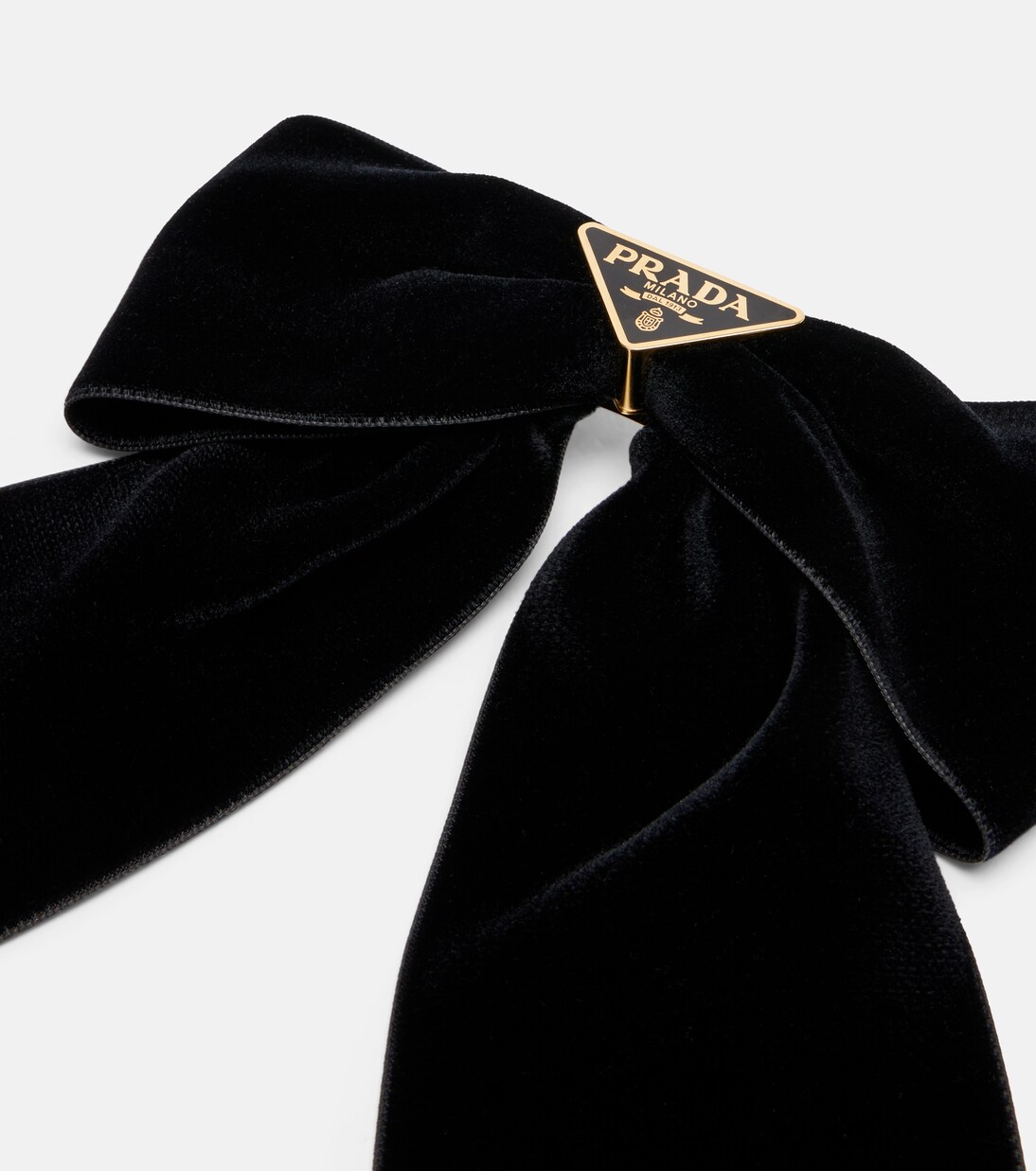 Velvet hair clip | Prada