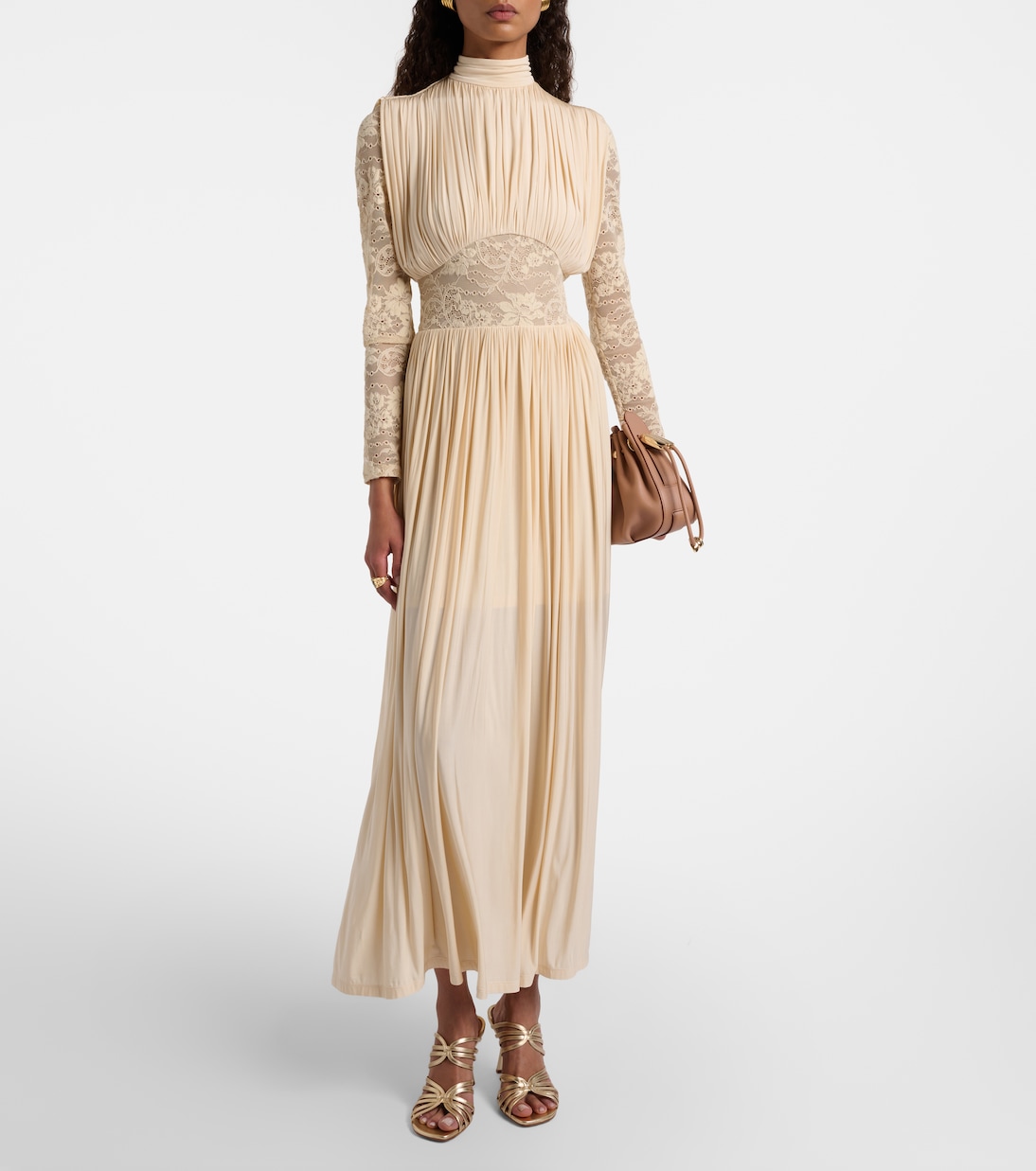 Rebellion draped lace gown | Zimmermann