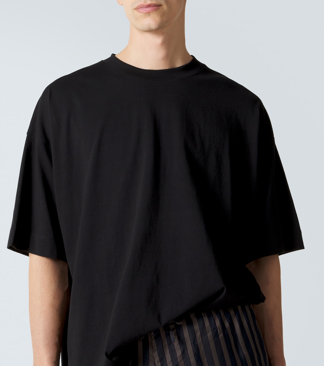 大廓形棉质针织T恤 | Dries Van Noten