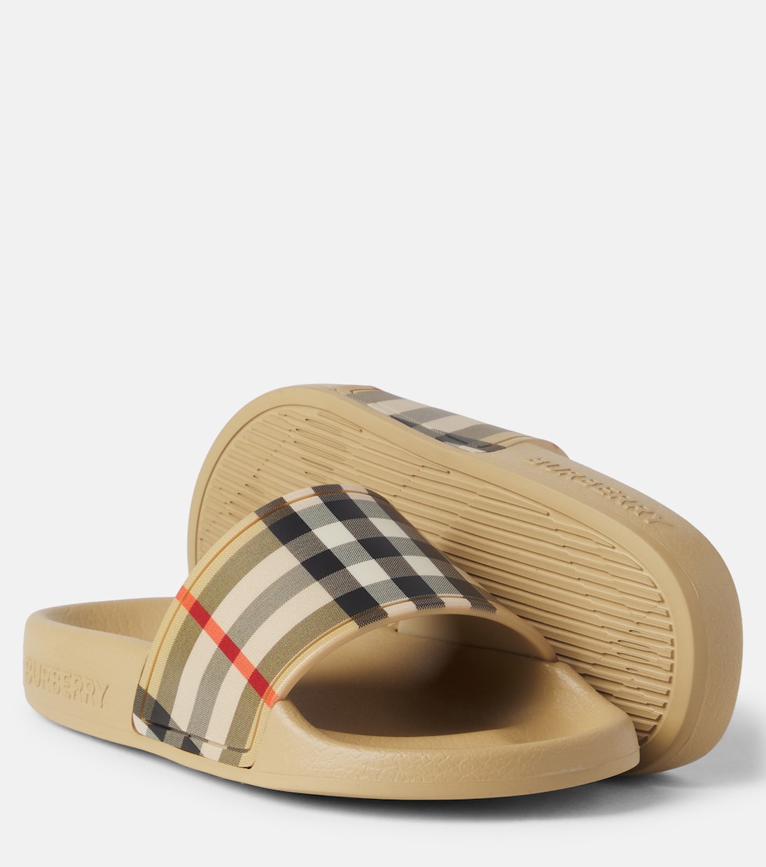 Burberry Check slides | Burberry Kids
