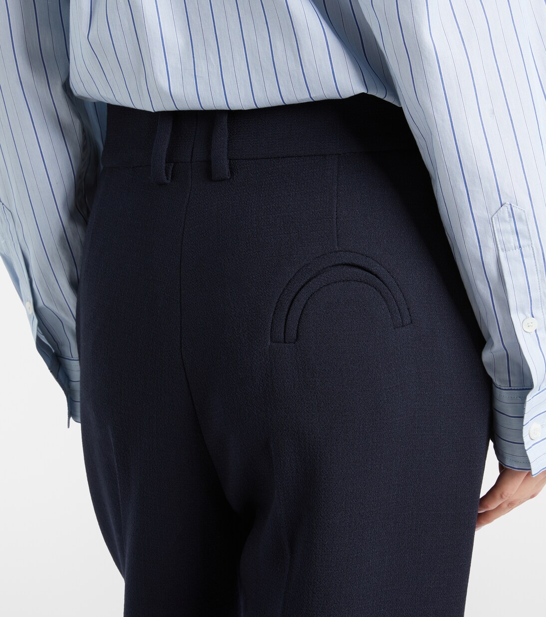 Pantalon droit Resolute en laine vierge | Blazé Milano