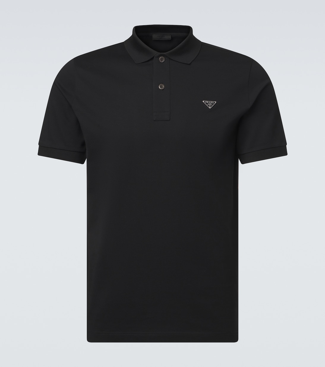 Polo de piqué de algodón | Prada