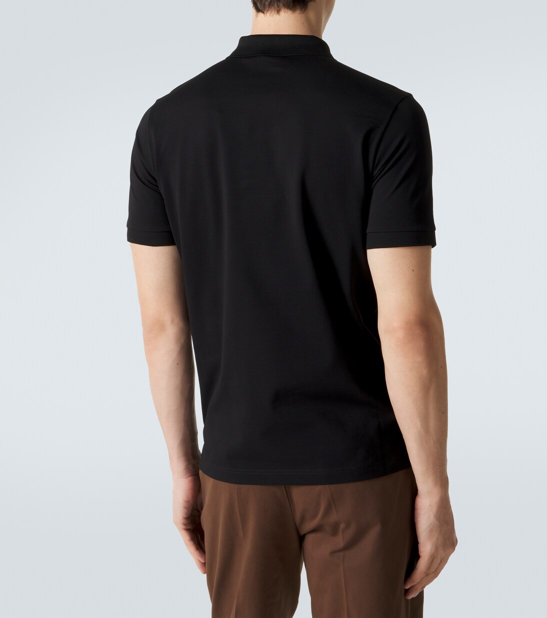 Polo de piqué de algodón | Prada