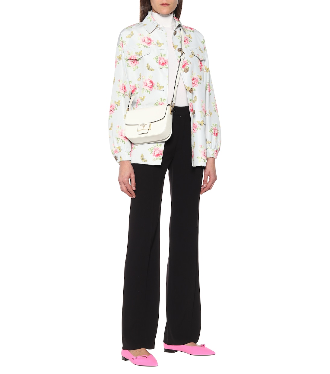Ballerine in neoprene | Prada