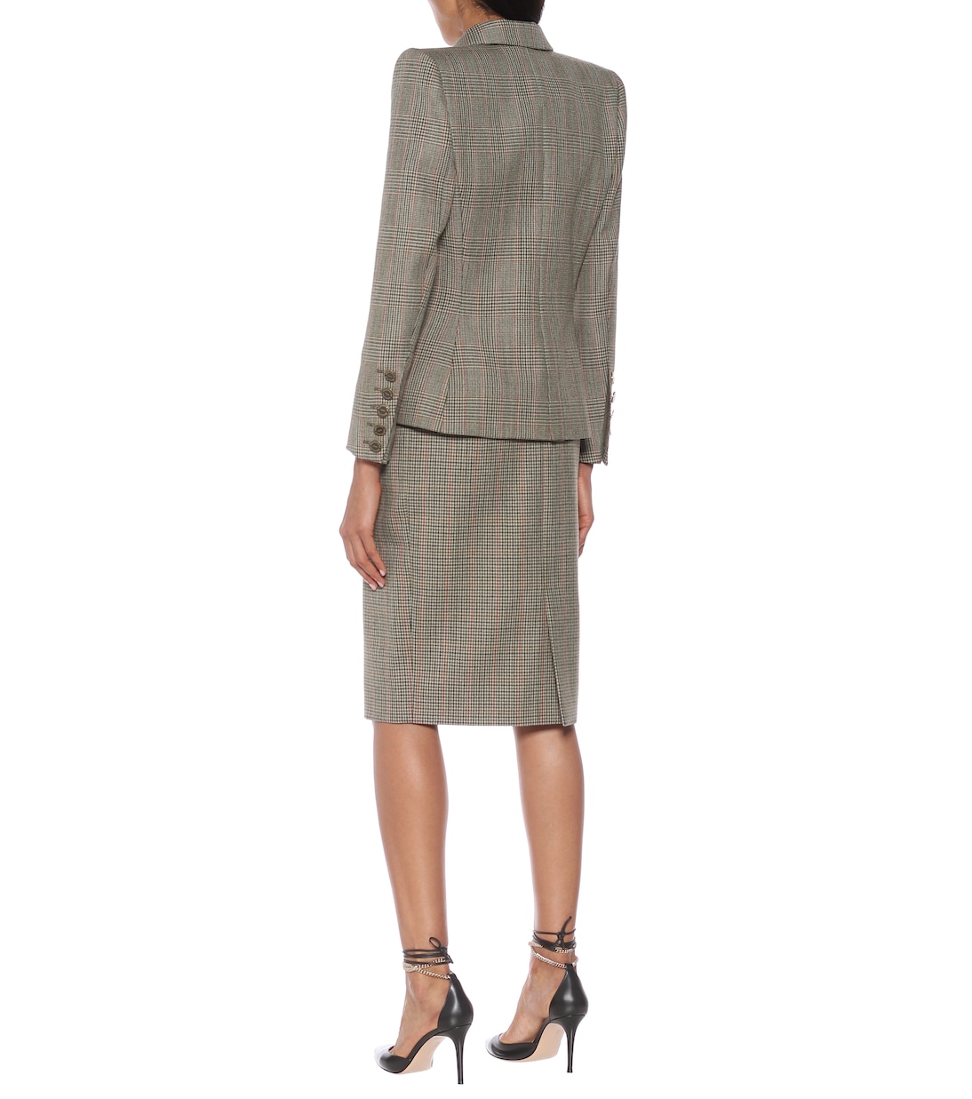 Blazer in lana principe di Galles | Alexandre Vauthier