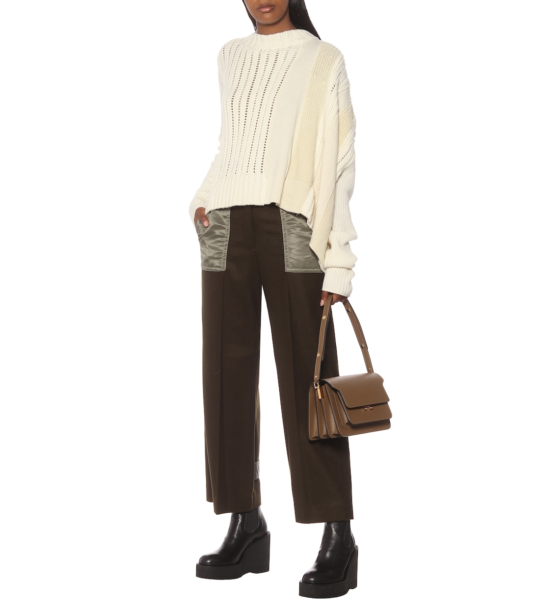 Wool twill pants | Sacai