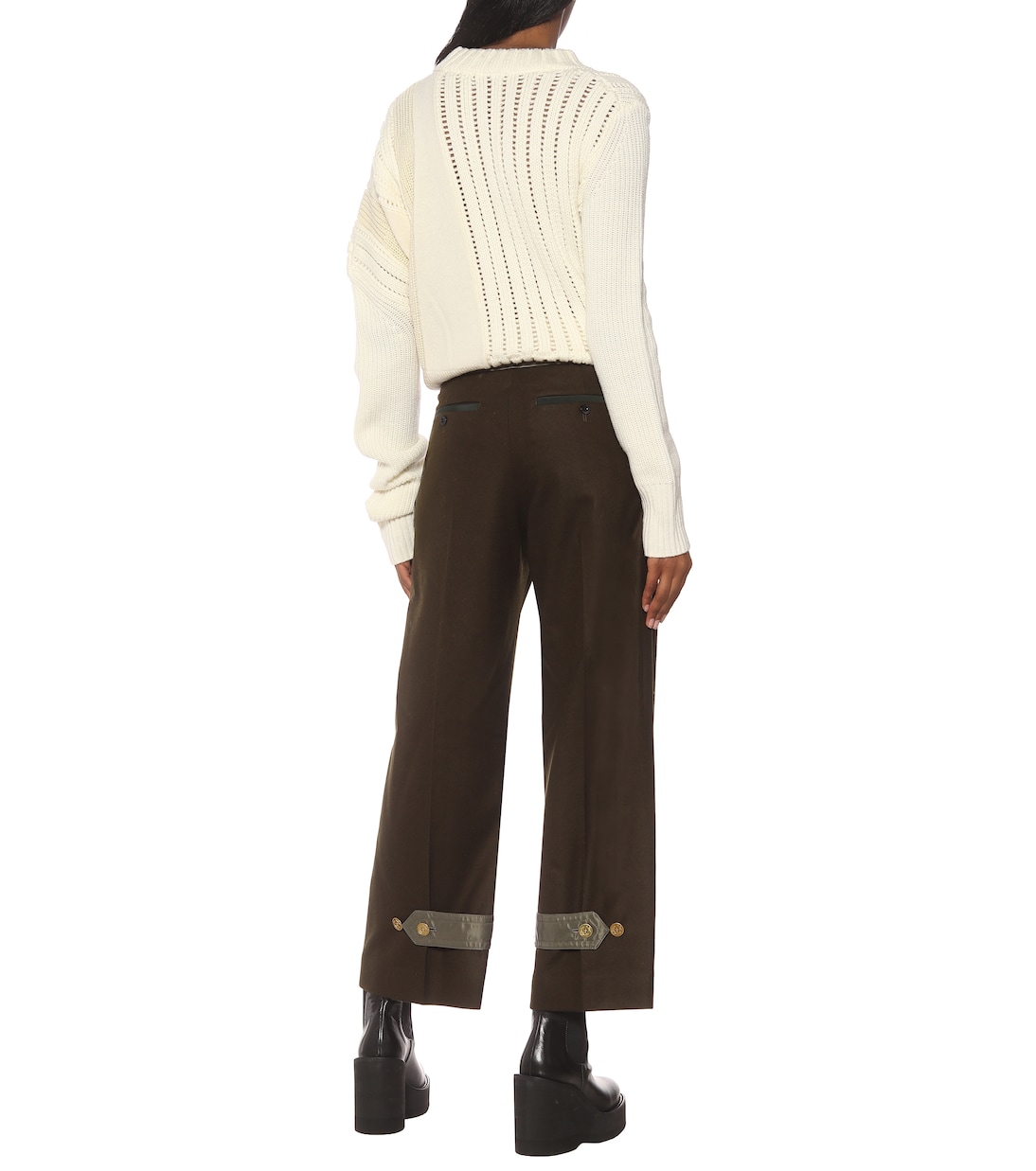 Wool twill pants | Sacai