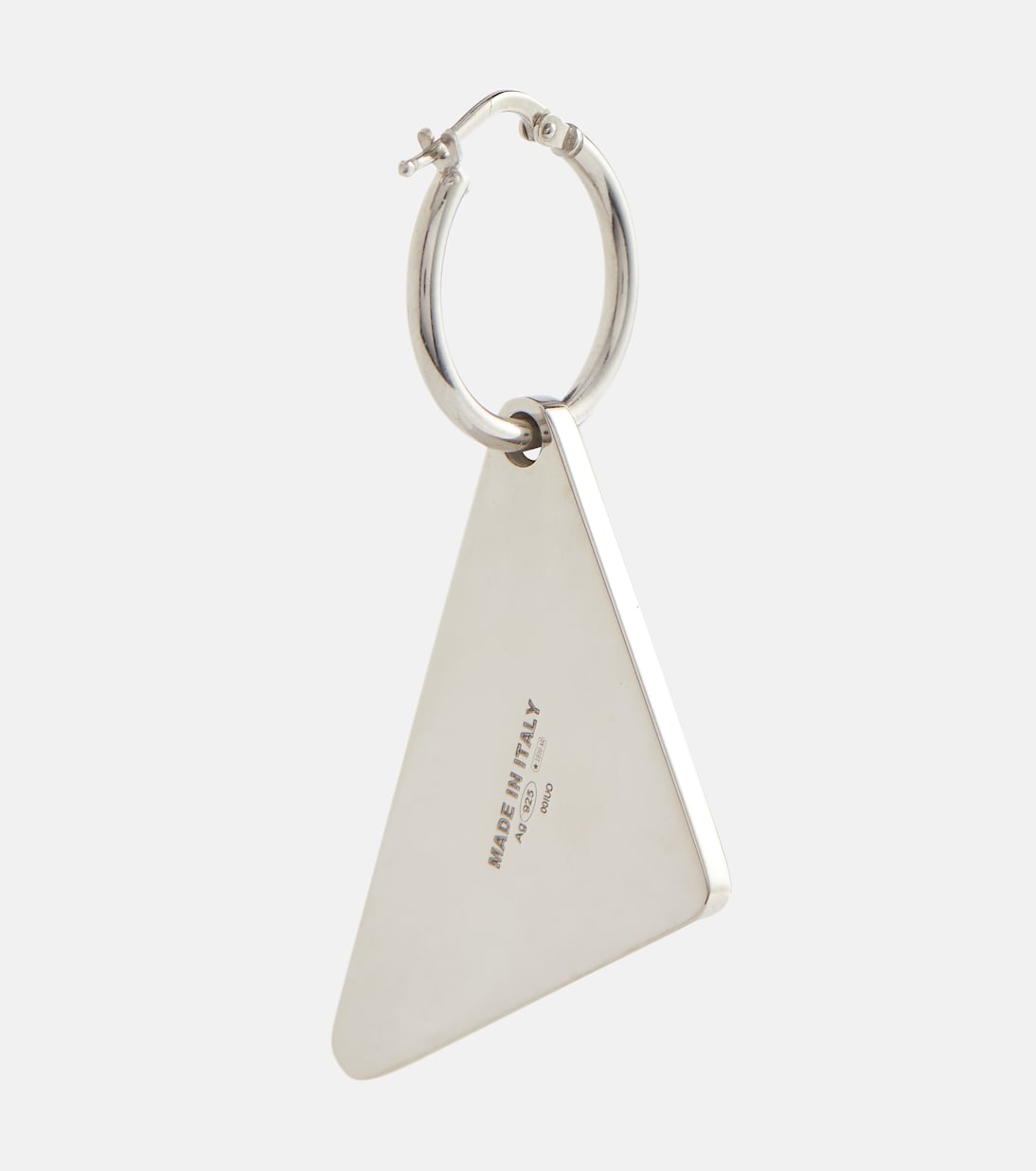 Pendiente individual con logo | Prada