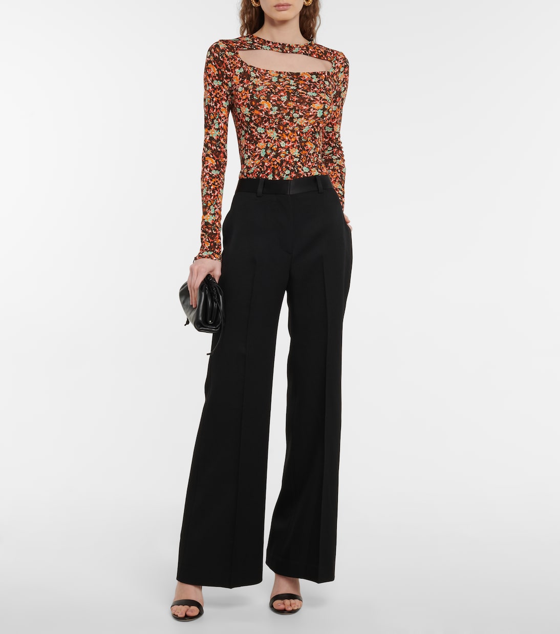 Top à fleurs | Victoria Beckham
