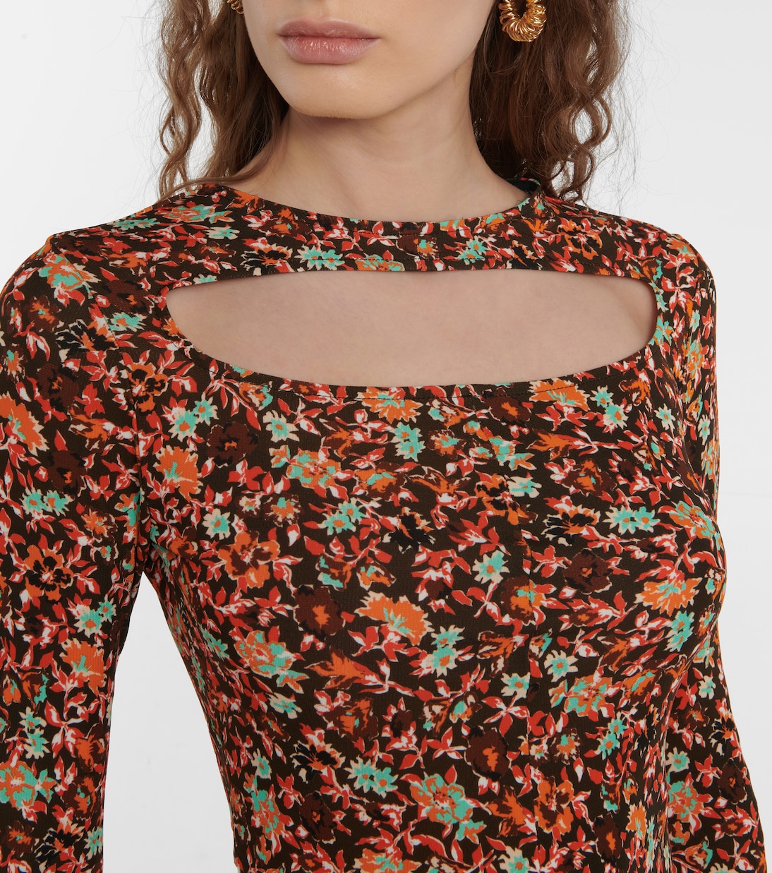 Top à fleurs | Victoria Beckham