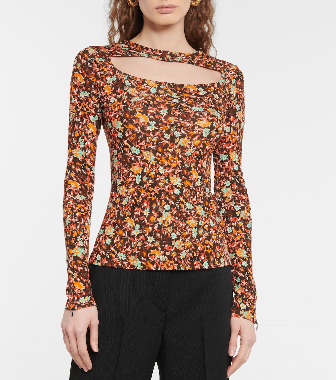 Top à fleurs | Victoria Beckham