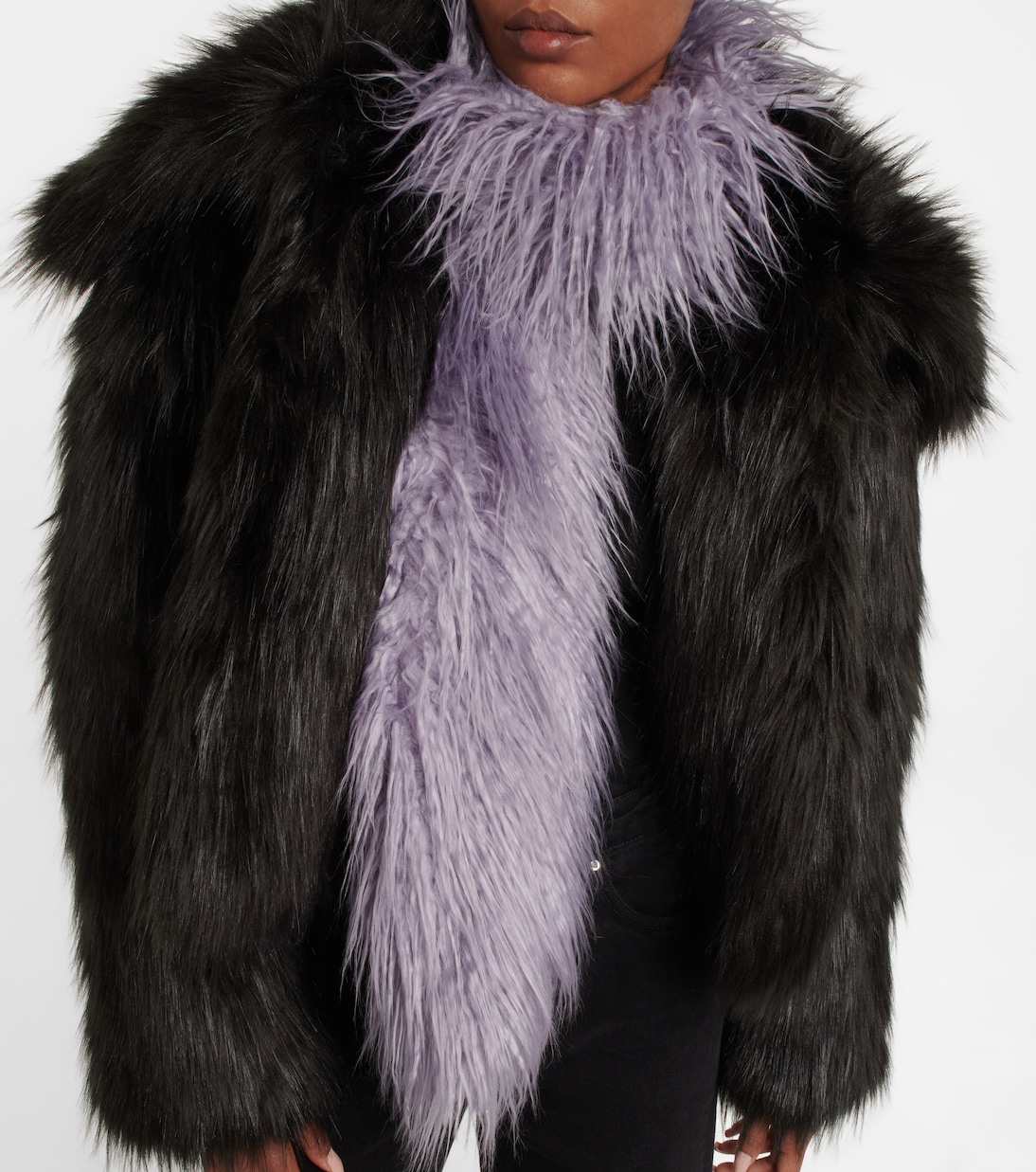 Schal aus Faux Fur | Ami Paris