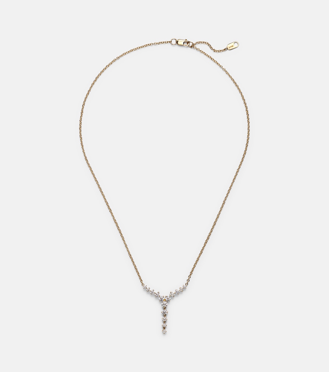 Collana Aria Cascade Mini in oro 18kt con diamanti, design moderno per giovani di Melissa Kaye