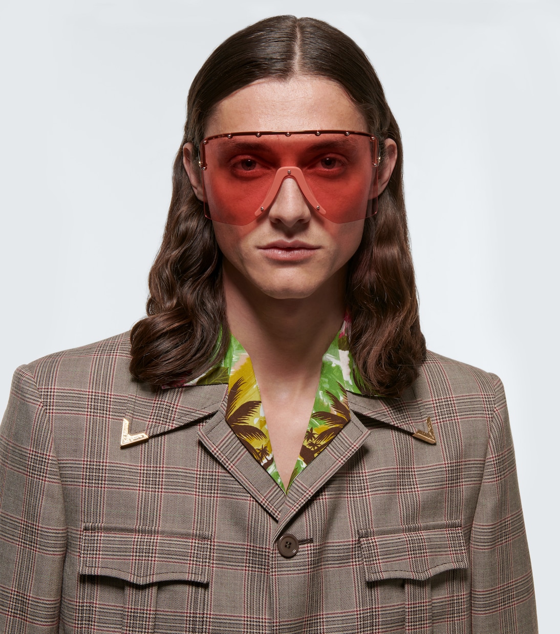 Mask-frame sunglasses | Gucci