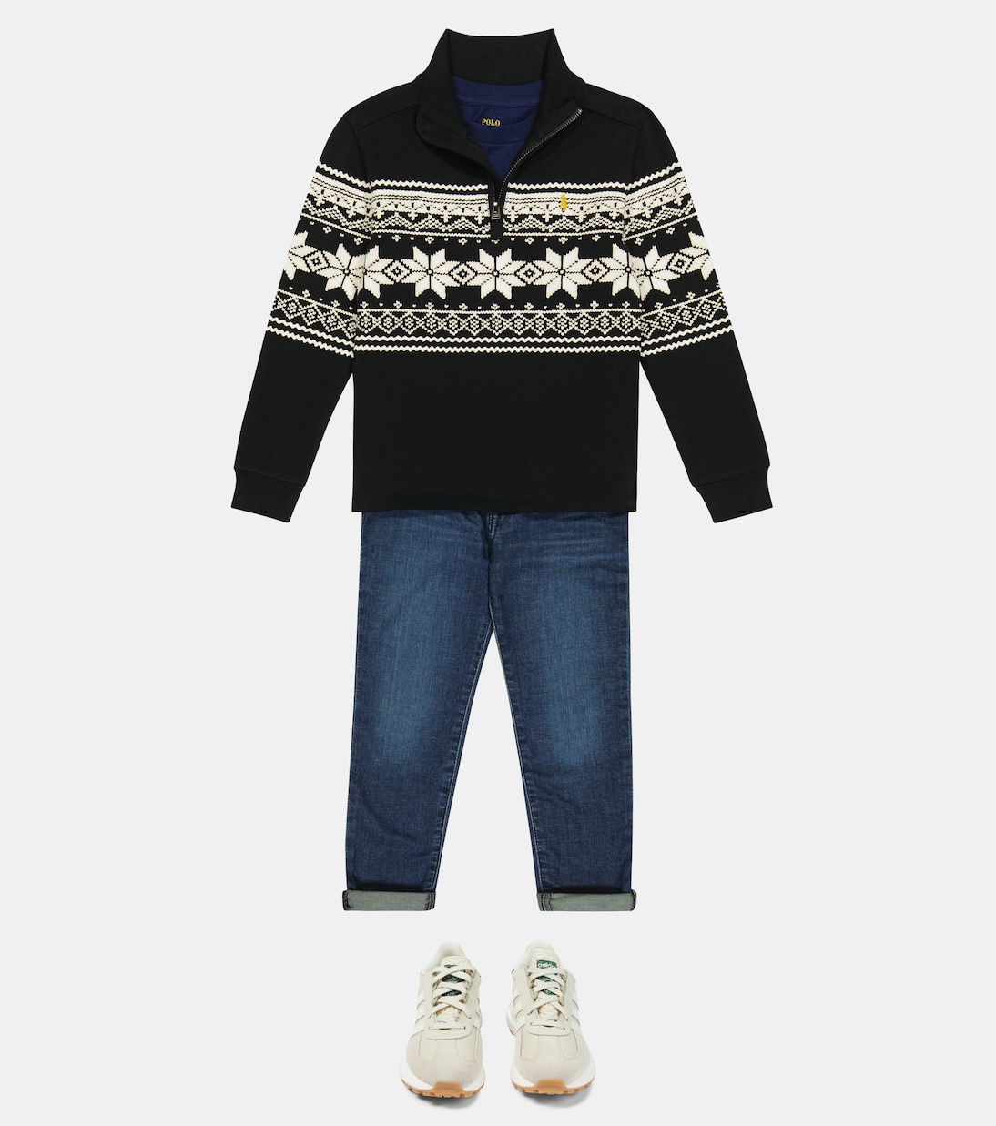 Jersey de algodón en punto intarsia | Polo Ralph Lauren Kids