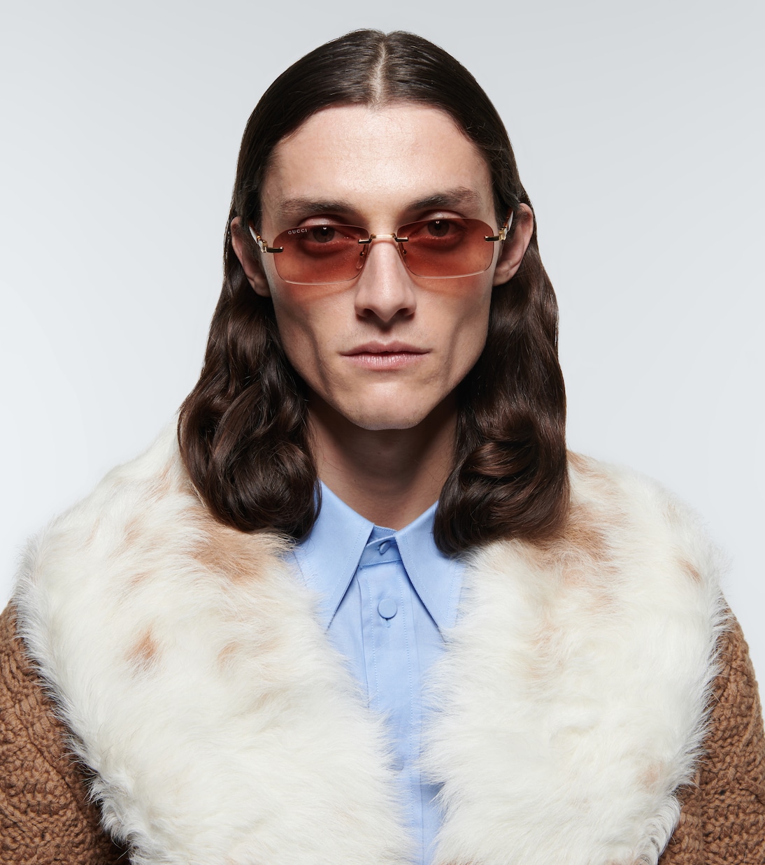 Occhiali da sole GG rettangolari | Gucci