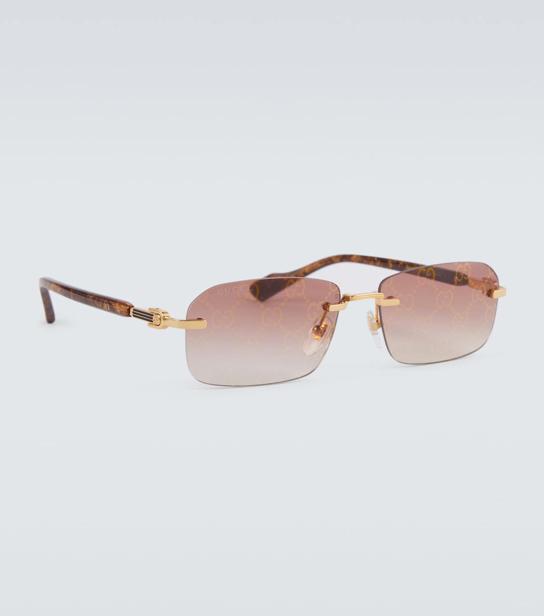 Occhiali da sole GG rettangolari | Gucci