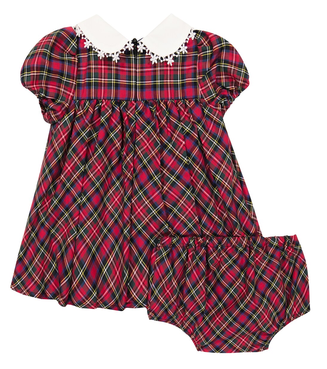 Bébé – Ensemble robe et culotte bloomer en coton | Paade Mode