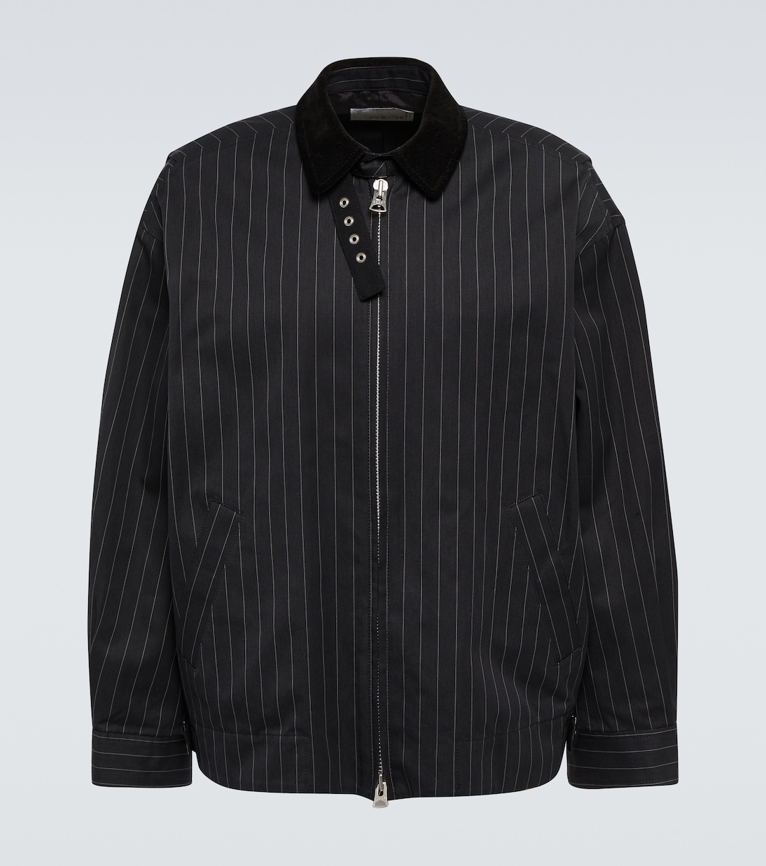 Chaqueta de algodón a rayas | Sacai