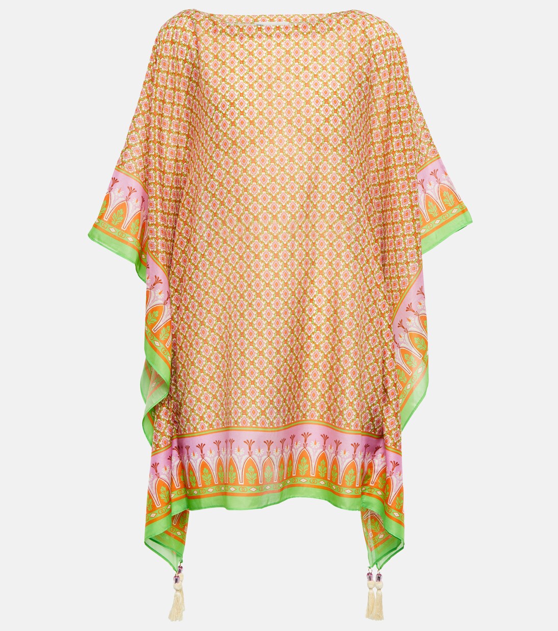 Cover-up de algodón y seda | Tory Burch