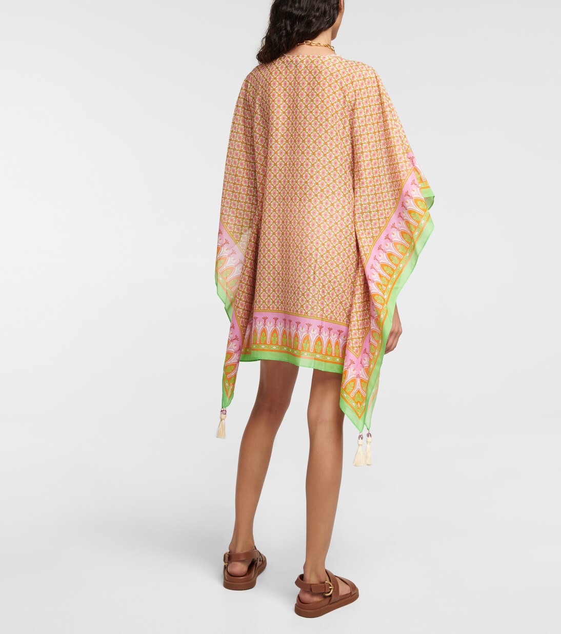 Cover-up de algodón y seda | Tory Burch