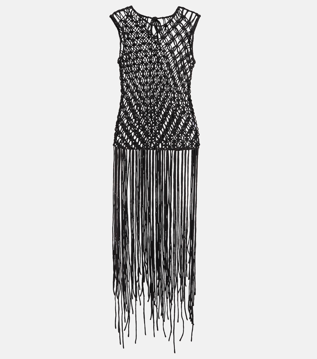 Fringed woven top | Dries Van Noten