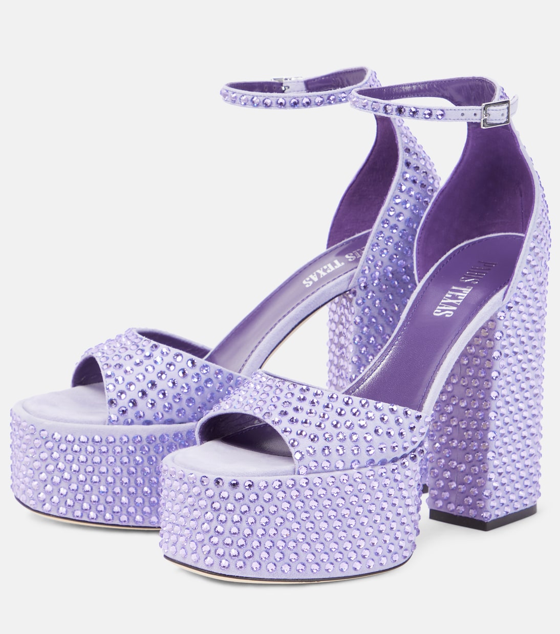 Holly Tatiana embellished leather platform sandals | Paris Texas