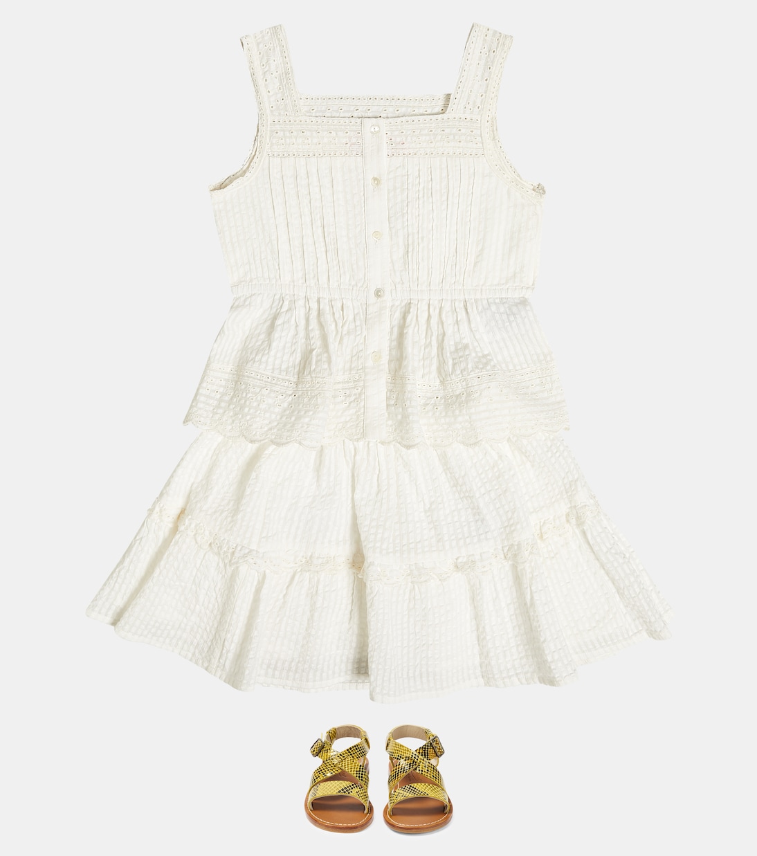 Jupe Cattleya en coton | Bonpoint