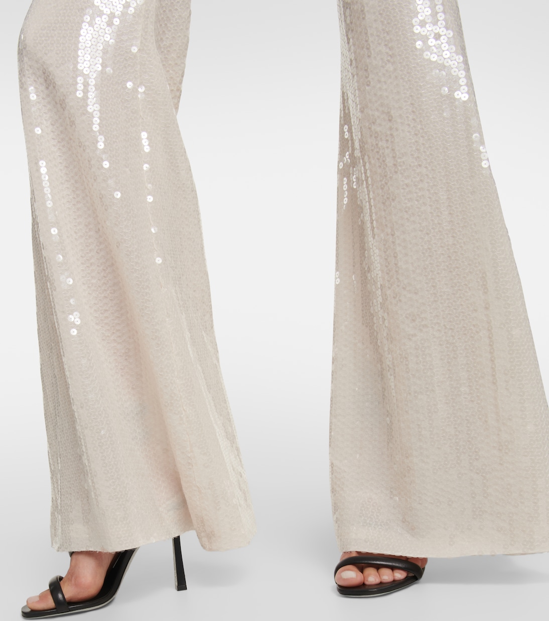 Pantalon flare à sequins | Taller Marmo
