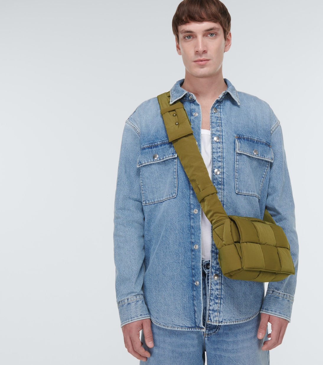 Messenger Bag Padded Tech Cassette Small | Bottega Veneta