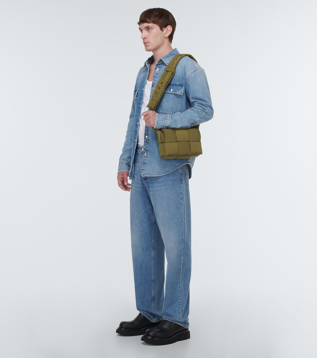 Messenger Bag Padded Tech Cassette Small | Bottega Veneta