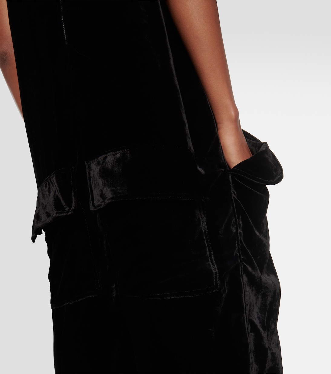 Mono Senza de terciopelo | Rick Owens