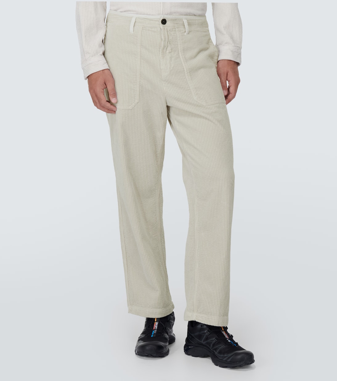 Pantaloni regular in velluto a coste | Stone Island