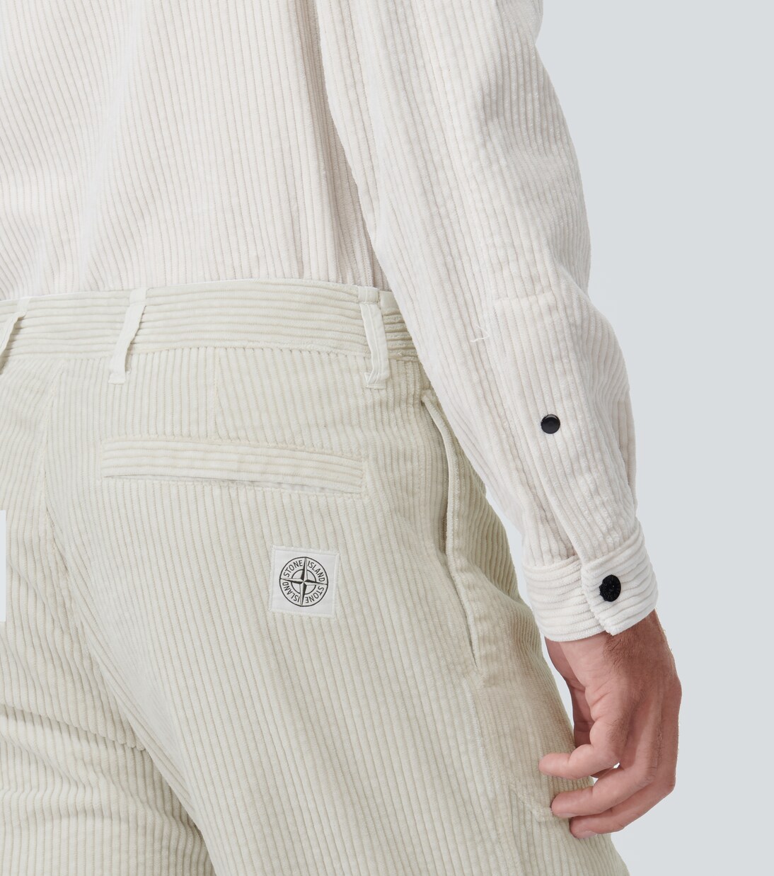 Pantaloni regular in velluto a coste | Stone Island