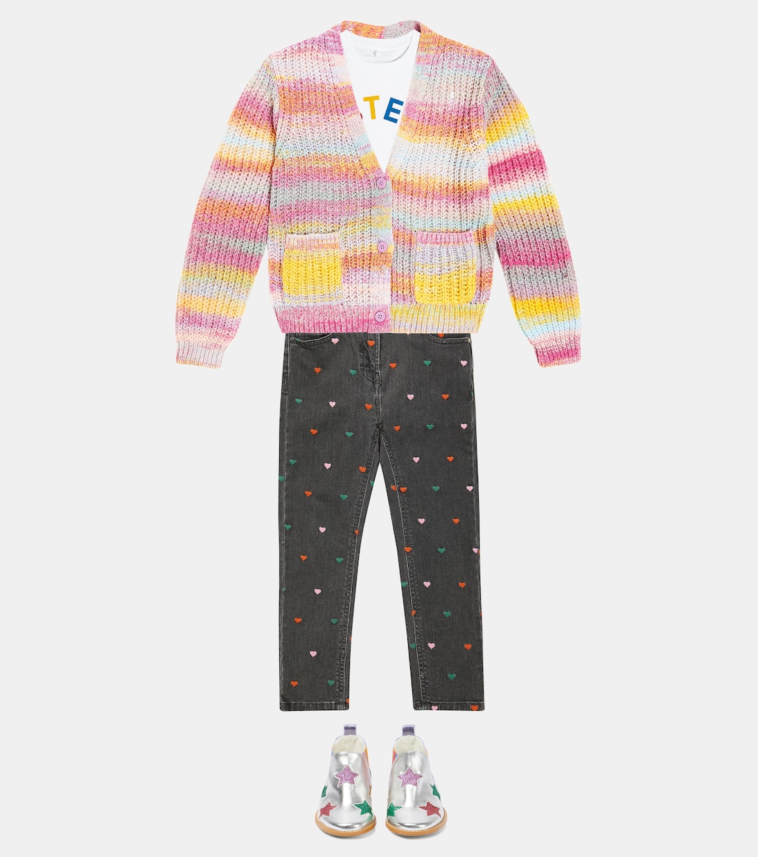 Cardigan rayé | Stella McCartney Kids