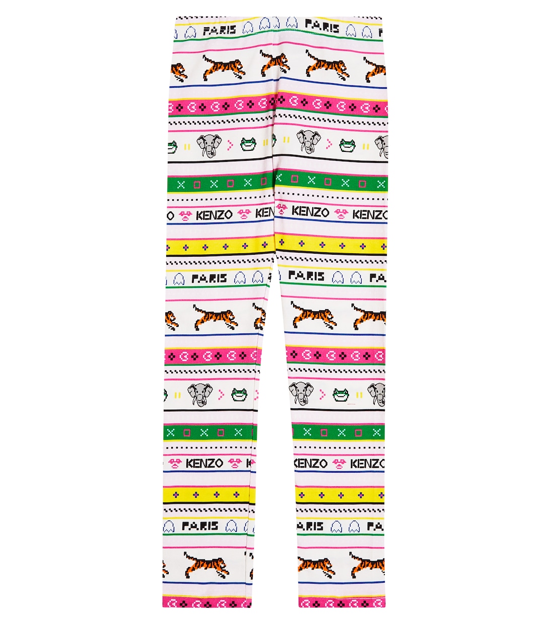 Printed cotton leggings | Kenzo Kids